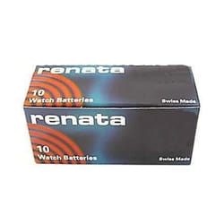 Renata 321 Lot de 10 piles bouton pour montre