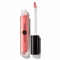 Lily Lolo Natural Lip Gloss, Rose, Scandalips, Coloration, Brillant, Mirroring, Femmes, Colle pailletée, Gloss, Brillant, Moy ...