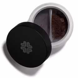 Lily Lolo Mineral Eye Shadow, Poudre, Colle pailletée, Fumé, Marron, Black Sand, 1 couleurs, Colle pailletée, Satin