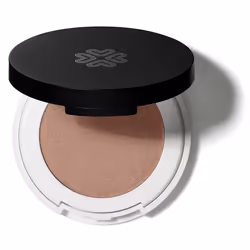 Lily Lolo Pressed Eye Shadow, Solide, Colle pailletée, Fumé, Beige, Stark Naked, 1 couleurs, Colle pailletée, Satin