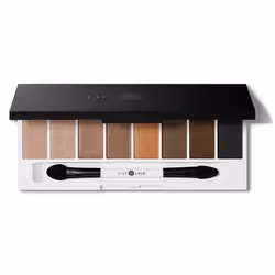 Lily Lolo Laid Bare Eye Palette, Solide, Colle pailletée, Fumé, Lissage, Multicolore, 8 couleurs, Colle pailletée, Lumineux, ...