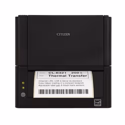 Citizen CL-E321 imprimante pour étiquettes Thermique direct/Transfert thermique 203 x 203 DPI 200 mm/sec Avec fil Ethernet/LAN - Vue supplémentaire 5