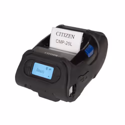 Citizen CMP-25L imprimante pour étiquettes Ligne thermale 203 x 203 DPI 127 mm/sec Avec fil &sans fil Bluetooth