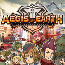 PQube Aegis of Earth Protonovus Assault, PlayStation Vita, T (Teen), Support physique