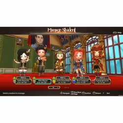 PQube VALTHIRIAN ARC: HERO SCHOOL STORY Standard Allemand, Anglais, Chinois simplifié, Coréen, Français, Japonais, Russe Nintendo Switch