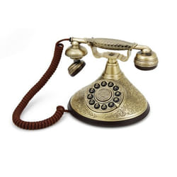GPO Retro Duchess Téléphone analogique Noir, Bronze
