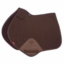Tapis de selle en coton pour cheval LeMieux Close Contact Square