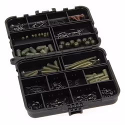 Kit de Pêche à la Carpe - NGT - 170 Pièces - Couleur Verte - Taille L - Accessoires Complets