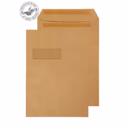 Blake 12878, C4 (229 x 324 mm), Marron, C4 (229 x 324 mm), 40 x 105 mm, 90 g/m², 229 mm