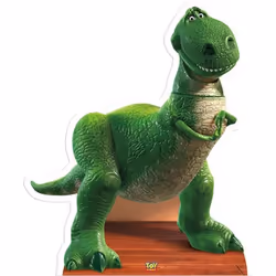 Figurine en carton taille réelle Rex Toy Story
