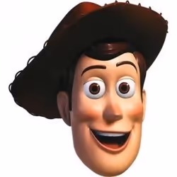 Masque en carton - DISNEY - Woody Toy Story™ - 28 x 24 cm - Élastique - Mixte