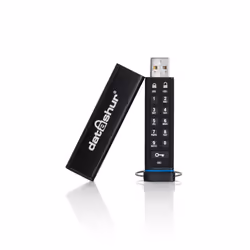 iStorage datAshur 256-bit 8GB, 8 Go, USB Type-A, 2.0, 27 Mo/s, Housse, Noir
