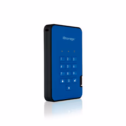 iStorage diskAshur 2 512 Go Bleu - Vue supplémentaire 2