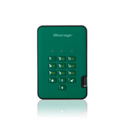 iStorage diskAshur 2 128 Go Vert
