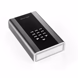 iStorage diskAshur DT 2 disque dur externe 8 To Noir, Graphite - Vue supplémentaire 4
