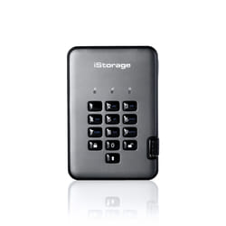 iStorage DiskAshur Pro2 SSD 256 Go Gris