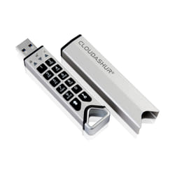 iStorage CloudAshur lecteur USB flash 256 Go USB Type-A 3.2 Gen 1 (3.1 Gen 1) Argent