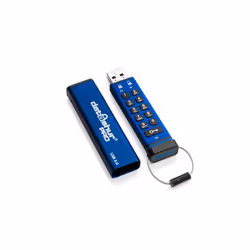 iStorage datAshur Pro lecteur USB flash 128 Go USB Type-A 3.2 Gen 2 (3.1 Gen 2) Bleu - Vue supplémentaire 2