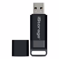 iStorage IS-FL-DBT-256-16, 16 Go, USB Type-A, 3.2 Gen 1 (3.1 Gen 1), 170 Mo/s, Casquette, Noir