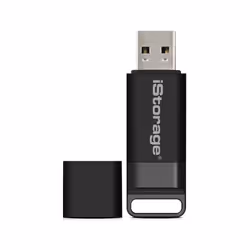 iStorage datAshur BT, 128 Go, USB Type-A, 3.2 Gen 1 (3.1 Gen 1), 170 Mo/s, Casquette, Noir