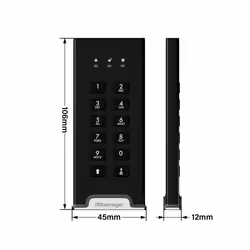 iStorage diskAshur M2 PIN 2 To Noir - Vue supplémentaire 4