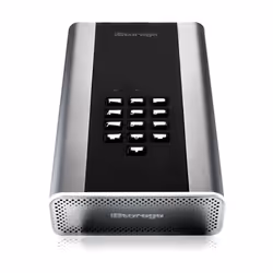 iStorage DiskAshur DT2 disque dur externe 18 To Noir, Gris