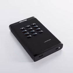 iStorage diskAshur3 HDD disque dur externe 5 To USB Type-C 3.2 Gen 1 (3.1 Gen 1) Noir - Vue supplémentaire 4