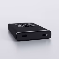 iStorage diskAshur3 HDD disque dur externe 5 To USB Type-C 3.2 Gen 1 (3.1 Gen 1) Noir - Vue supplémentaire 5