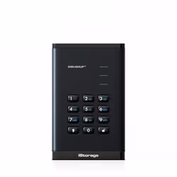 iStorage diskAshur3 SSD, 512 Go, 2.5", USB Type-A / USB Type-C, 3.2 Gen 1 (3.1 Gen 1), 448 Mo/s, Protection par mot de passe