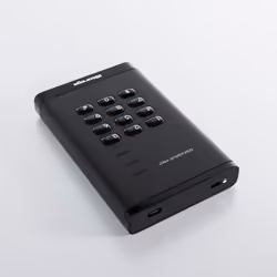 iStorage diskAshur PRO3 HDD disque dur externe 2 To USB Type-C 3.2 Gen 1 (3.1 Gen 1) Noir