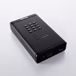 iStorage diskAshur DT3 HDD disque dur externe 2 To USB Type-C 3.2 Gen 1 (3.1 Gen 1) Noir - Vue supplémentaire 4