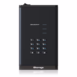iStorage diskAshur DT3 HDD, 24 To, 3.2 Gen 1 (3.1 Gen 1), Noir