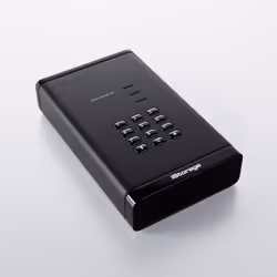 iStorage diskAshur DT3 HDD disque dur externe 24 To USB Type-C 3.2 Gen 1 (3.1 Gen 1) Noir