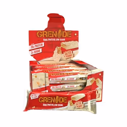 Grenade 5060221205269, Chocolat blanc, Cacahuète salée, 60 g, Protéine de lait, Protéine de lactosérum, 242 kcal, 403 kcal, 1 ...