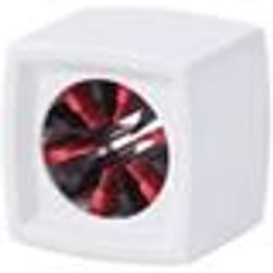 Rycote Support publicitaire carré pour Micro - blanc - 107307