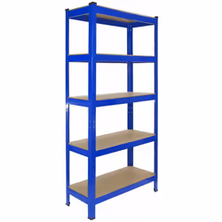 Ces rayonnage robustes de la gamme T-Rax de Monster Racking sont parfaits pour une utilisation dans des garages, ateliers, bu ...
