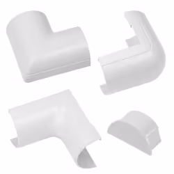 D-Line Raccords à clipser pour goulotte moulure Maxi - Joindre plusieurs goulottes de 50x25mm - Multipack de 5