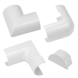 D-Line Raccords à clipser pour goulotte moulure Maxi - Joindre plusieurs goulottes de 50x25mm - Multipack de 5