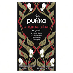 PUKKA Thés - Infusion Chai Original aux Épices, 20 Sachets pour une Boisson Chaude et Réconfortante
