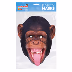 Rubie's Masque Carton Chimpanzé