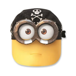 Déguisement Masque pirate Minions - Moi Moche et Méchant - Taille Unique - Adulte - Intérieur - Noir - 3 ans+