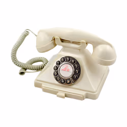 GPO Retro Carrington, Téléphone analogique, Combiné filaire, Ivoire