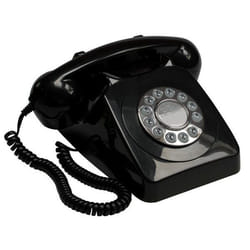 GPO Retro 746 Téléphone analogique Noir