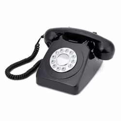 GPO Retro 746 Téléphone analogique Noir