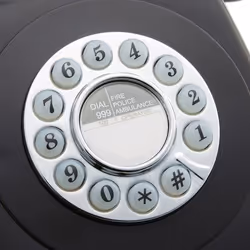 GPO Retro 746 Téléphone analogique Noir