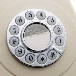 GPO Retro 746 Téléphone analogique Identification de l'appelant Ivoire