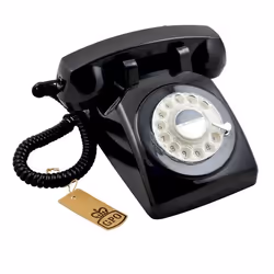 GPO Retro 746 Téléphone analogique Noir