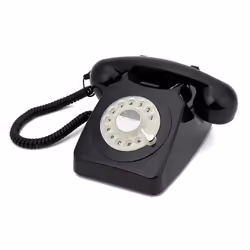 GPO Retro 746 Téléphone analogique Noir