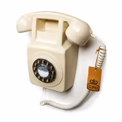 GPO Retro 746, Téléphone analogique, Combiné filaire, Ivoire
