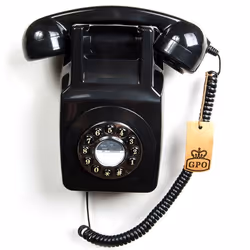 GPO Retro 746 Téléphone analogique Noir